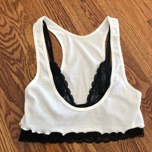 Cropped tank top from urban outfitters